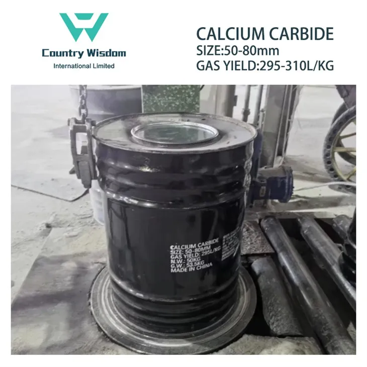 Sell Chemical Formula Calcium Carbide 50-80mm