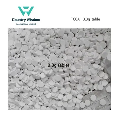 Kineski profesionalni proizvođač TCCA 3.3g Tablet Kemikalije za bazene