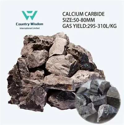 Kalcijev karbid industrijske kvalitete 50-80mm 295L/kg